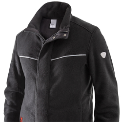 Fleecejacke Schwarz