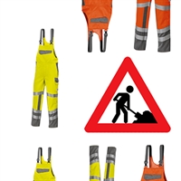 Hi-Vis Salopette di protezione 