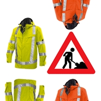 Regenjacken Hi-Vis