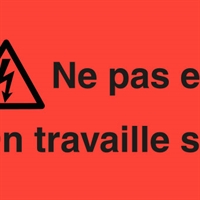 "Ne pas enclencher!"