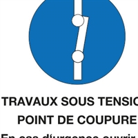 "TRAVAUX SOUS TENSION..."